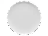 Noritake ColorTrio Porcelain Coupe Dinner Plate, Graphite