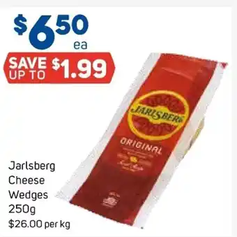 Foodland Jarlsberg Cheese Wedges 250g offer