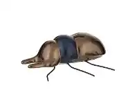 LivingStyles Insecto Ceramic Beetle Sculpture, Stag Beetle offer