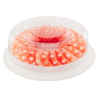 Coles Coles thawed cooked prawn plate 200g offer