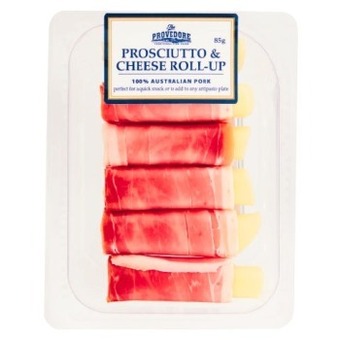 Coles Provedore prosciutto cheese roll-up 85g offer