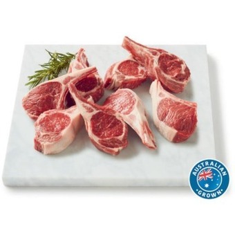 Coles Coles australian lamb cutlets offer
