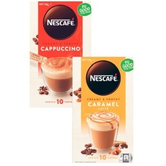 Coles Nescafé coffee sachets 6 pack-10 pack offer