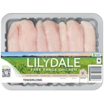 Coles Lilydale free range chicken tenderloins 500g offer