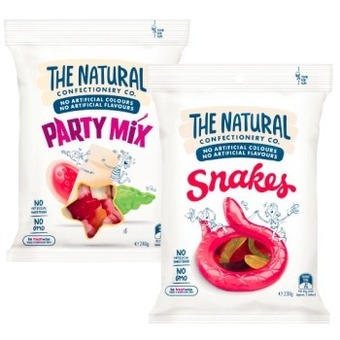 Coles The natural confectionery co. medium bag 180g-230g offer