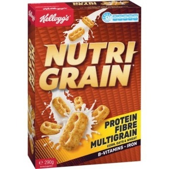 Coles Kellogg's nutri grain 290g offer