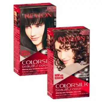 Coles Revlon colorsilk hair colour 1 pack offer