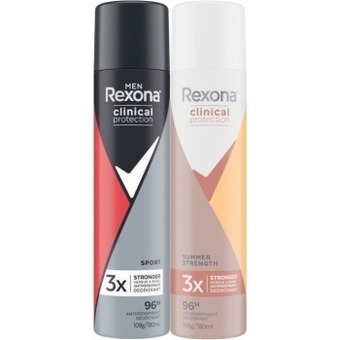 Coles Rexona clinical protection aerosol deodorant 180ml offer