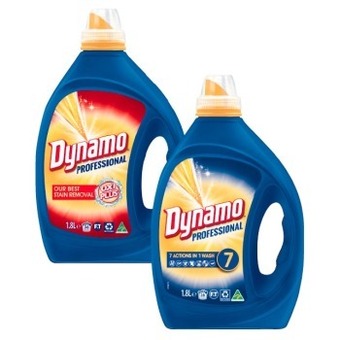 Coles Dynamo professional laundry liquid 1.8 litre offer