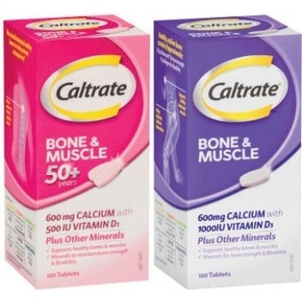Coles Caltrate bone & muscle health or bone & muscle health 50+ 100 pack^ offer
