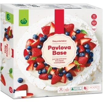 Woolworths Woolworths large pavlova base offer