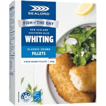Woolworths Sealord southern blue whiting or dory fillets 300-320g offer