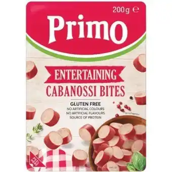 Woolworths Primo cabanossi bites 200g – from the fridge offer