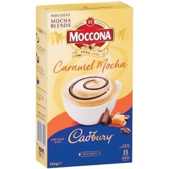 Woolworths Moccona cadbury mixers pk 8 offer