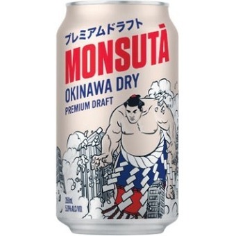 Monsuta okinawa lager cans 24x350ml