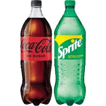 IGA Coca-cola, sprite, fanta or mount franklin lightly sparkling water 1.25 litre selected varieties offer