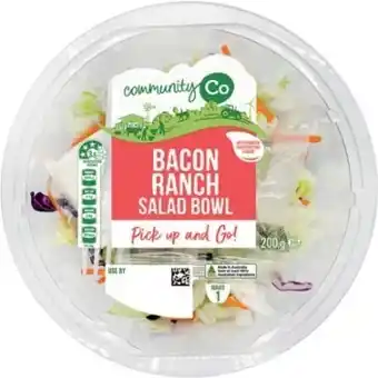 IGA Community co bacon ranch bowl 200g offer