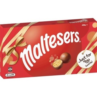 IGA Malteasers gift box 360-400g selected varieties offer