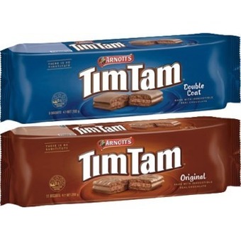 IGA Arnott’s chocolate tim tam biscuits 165-200g selected varieties offer