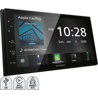 Autobarn Kenwood 6.8” 180w av carplay android auto receiver offer