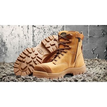 RSEA Safety Oliver at 45-632z wheat lace up safety boots with tectuff® toe bumper offer