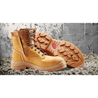 RSEA Safety Oliver at 55-332z wheat 150mm zip sided safety boots with tectuff® toe bumper offer