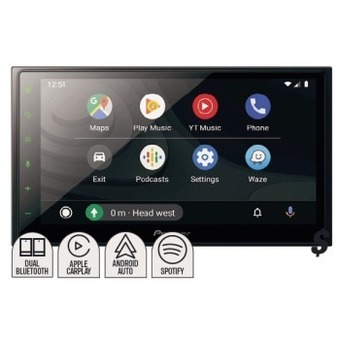 Autobarn Pioneer 6.8” 200w av carplay android auto receiver offer