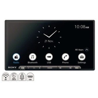 Autobarn Sony 6.8” 220w av wireless carplay android auto hdmi receiver offer