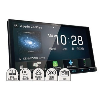 Autobarn Kenwood 6.8” 200w hd av dab+ wireless carplay android auto receiver offer