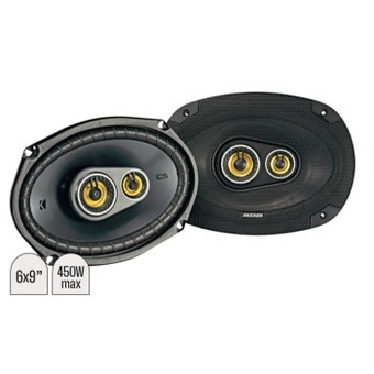 Kicker 6x9” cs series 3 way coaxial speakers