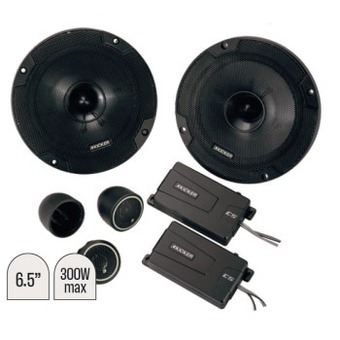 Autobarn Kicker 6.5” cs series 2 way component speakers offer