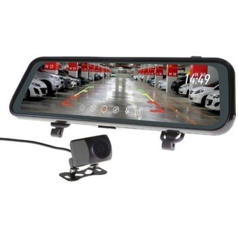 Autobarn Gator 9” clip on rearview mirror with reverse & live stream camera included offer