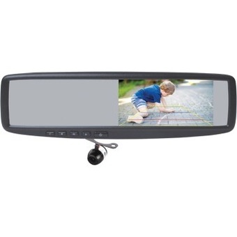 Autobarn Parkmate 4.3” clip on rear view mirror monitor & reverse camera pack offer