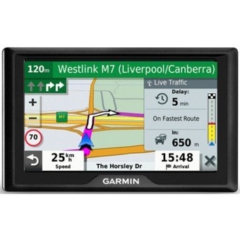 Autobarn Garmin 5” drive 52 portable navigation with live traffic information offer