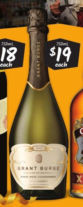 Cellarbrations Grant Burge NV Range offer