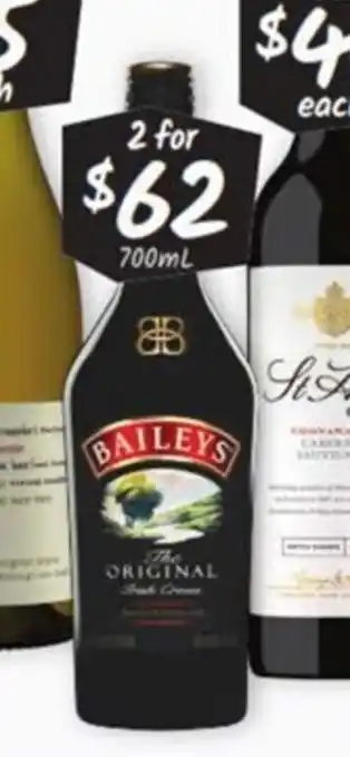 Baileys Irish Cream 700ml