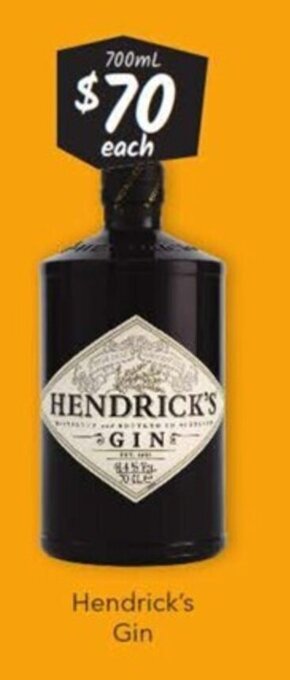 Cellarbrations Hendrick's Gin 700ml offer
