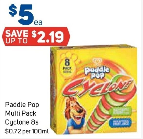 What Is A Paddle Pop Cyclone? | Streets Paddle Pop Cyclone Ice Cream ...