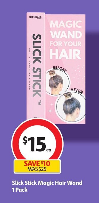 Coles Slick Stick Magic Hair Wand 1 Pack offer