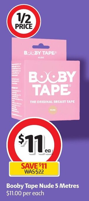 Booby Tape Nude 5 Metres
