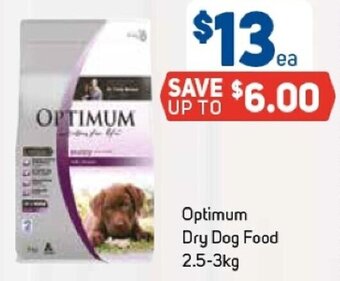 Foodland Optimum Dry Dog Food 2.5-3kg offer