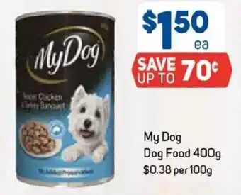 Foodland My Dog Dog Food 400g offer