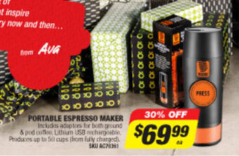Portable Espresso Maker