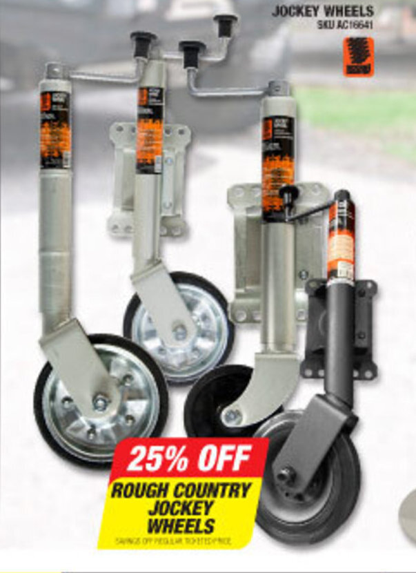 Rough Country Jockey Wheels offer at Autobarn