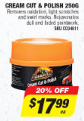 Autobarn Cream Cut & Polish 250g offer