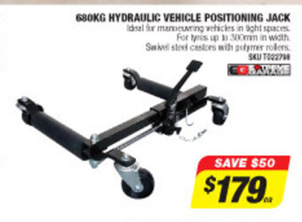 Autobarn 680kg Hydraulic Vehicle Positioning Jack offer