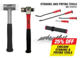 Autobarn Chicane Striking & Prying Tools offer