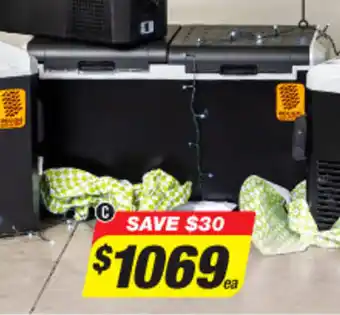 Autobarn 70L Dual Zone Fridge Freezer offer
