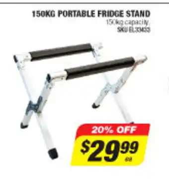 Autobarn 150kg Portable Fridge Stand offer