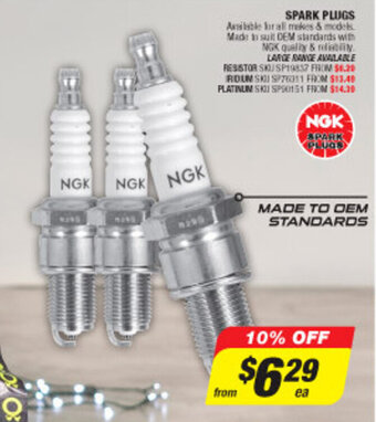 Autobarn NGK - Spark Plugs offer